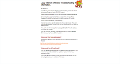 Desktop Screenshot of dnssec.lizzy.com.au